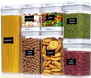 airtight food container organizers