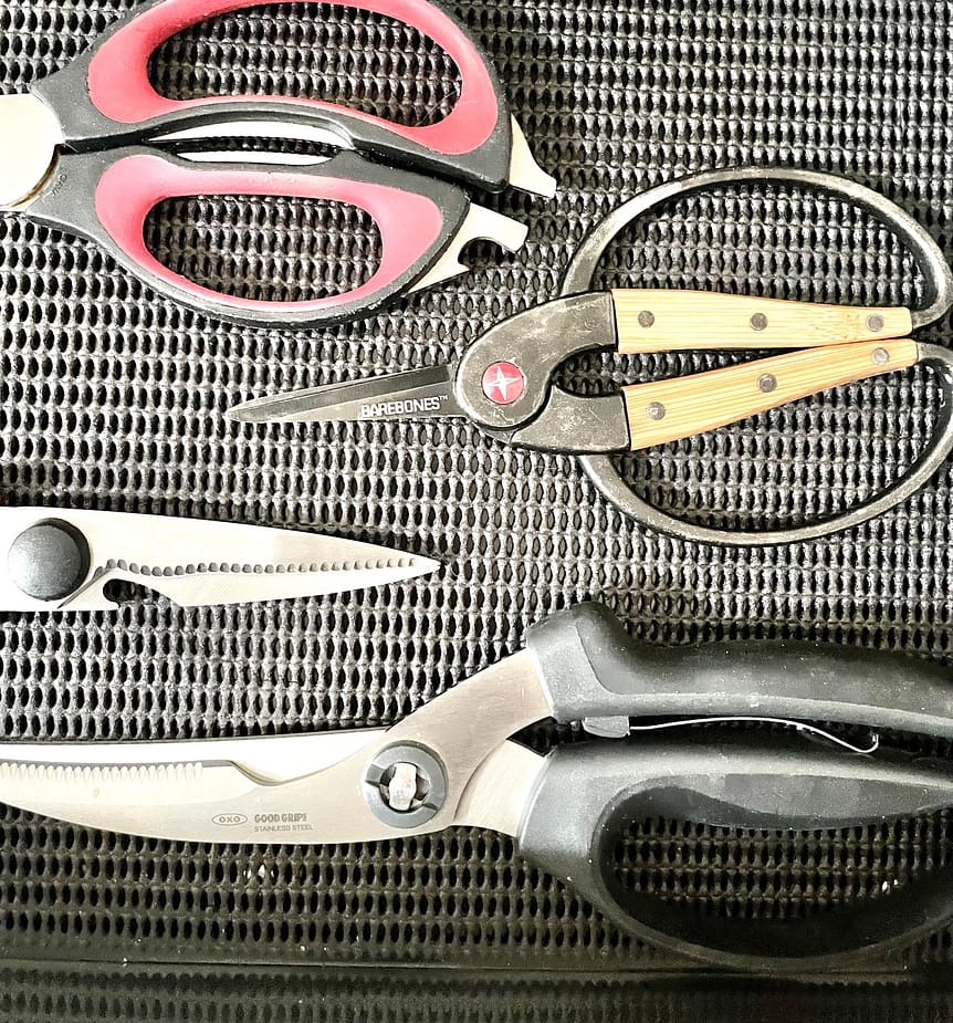 Organized scissors